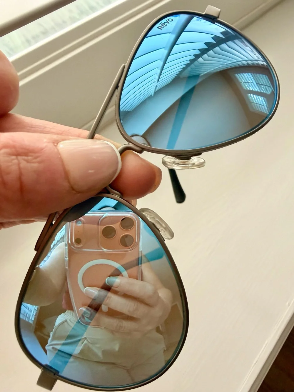 Revo Reconteur Aviator Sunglasses